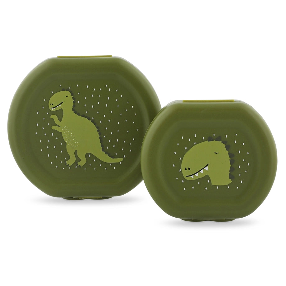 Trixie Snack Box with Clip Set of 2 (Mr Dino)