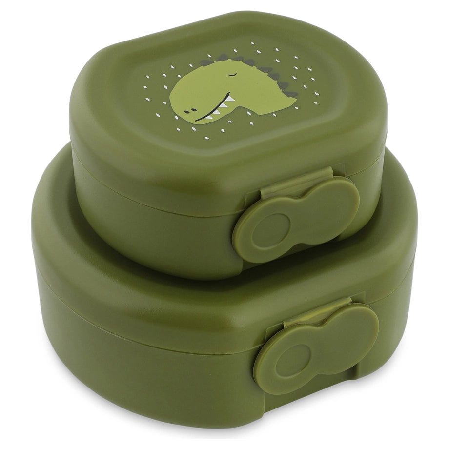 Trixie Snack Box with Clip Set of 2 (Mr Dino)