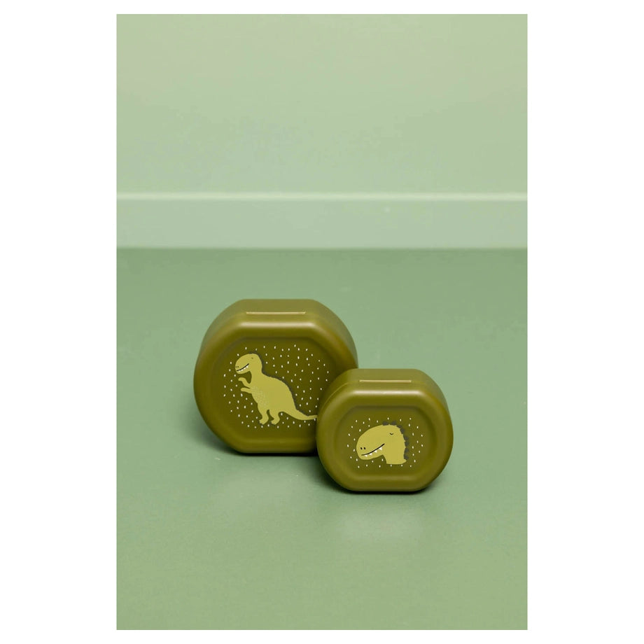 Trixie Snack Box with Clip Set of 2 (Mr Dino)
