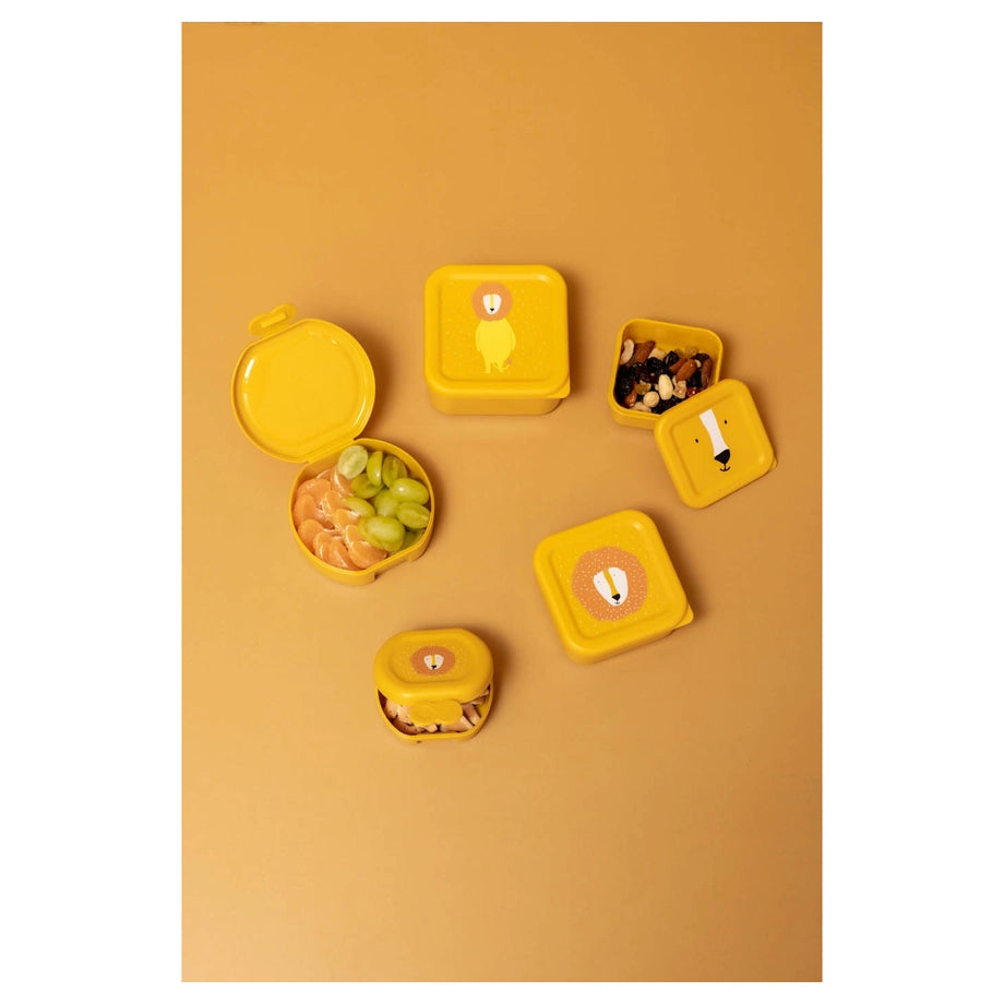 Trixie Snack Box with Clip Set of 2 (Mr Lion)