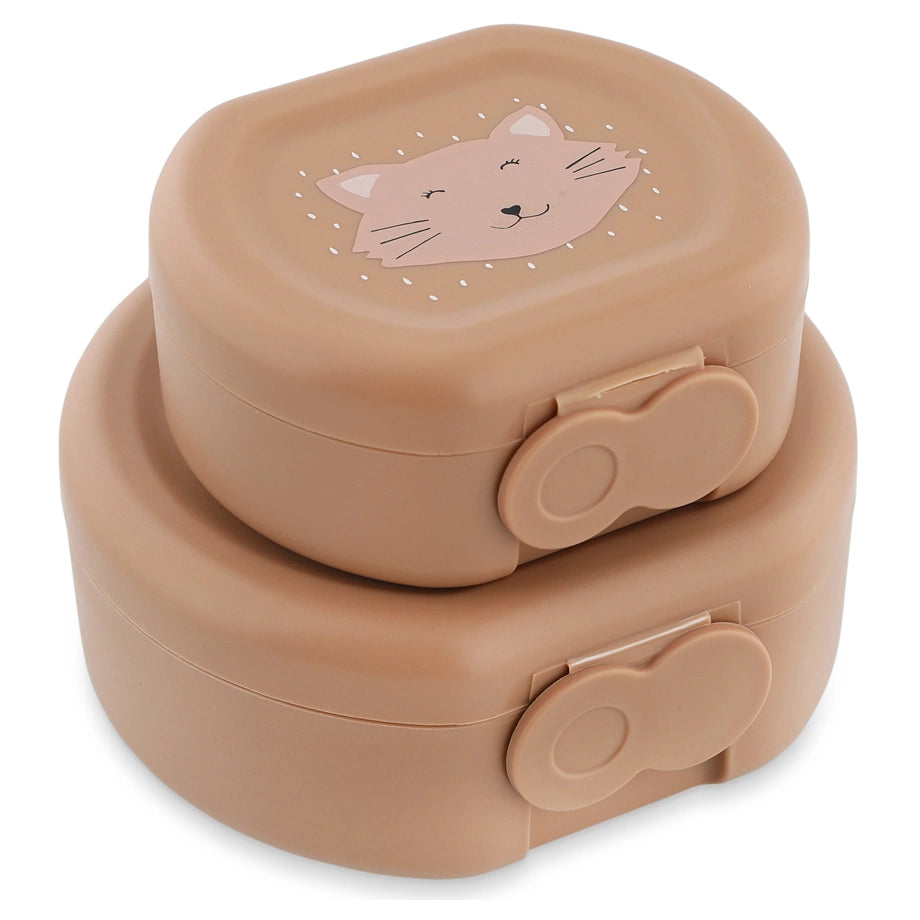 Trixie Snack Box with Clip Set of 2 (Mrs Cat)