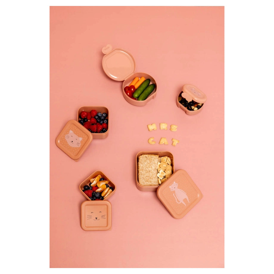 Trixie Snack Box with Clip Set of 2 (Mrs Cat)