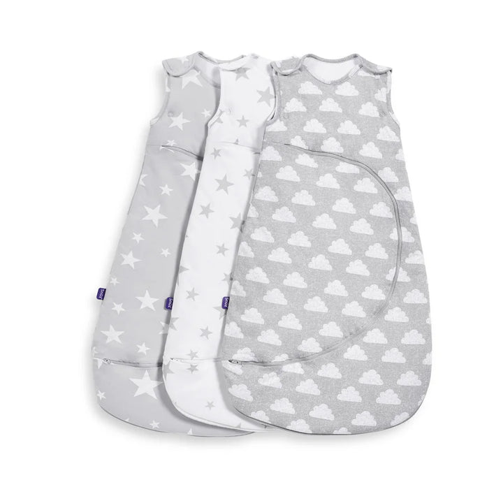 SnuzPouch Sleeping Bag, Tog White Star, 0-6M Halamama