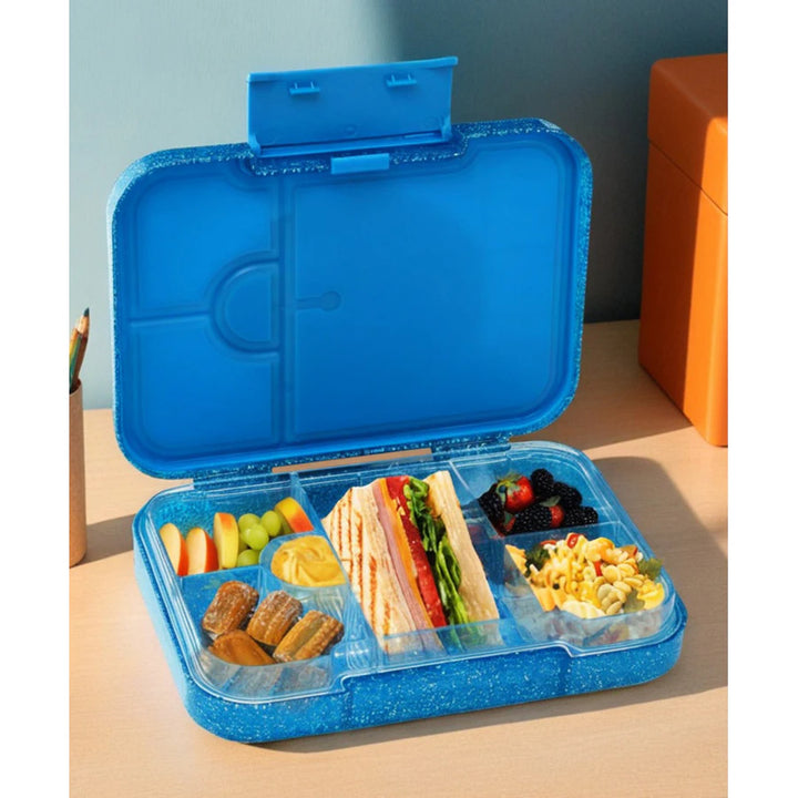 Bonfino Monster Truck ABS Bento Lunch Box 1L (Blue)