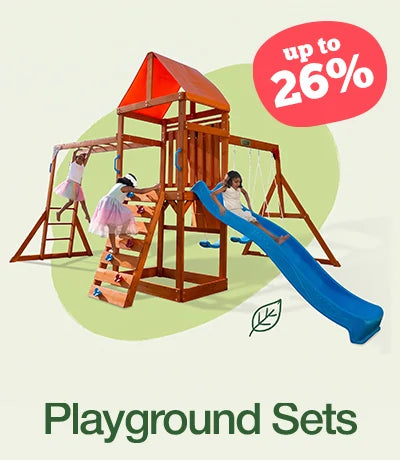 Dynamic Sports Arabian Ibex Wooden Swing Set