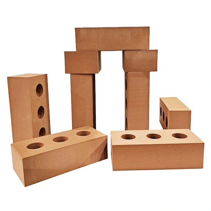 Quick Learning Brick Building Blocks (Brown)
