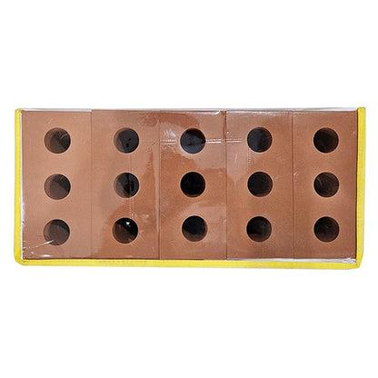 Quick Learning Brick Building Blocks (Brown)