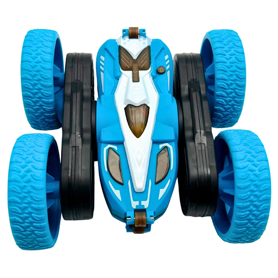 Crazewheels 2.4G Double-Sided 4-Wheel Torsion Stunt Car with Light, Rechargeable