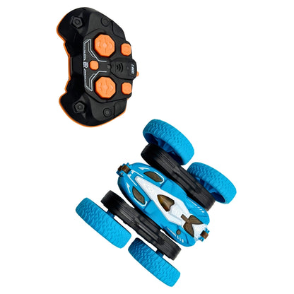 Crazewheels 2.4G Double-Sided 4-Wheel Torsion Stunt Car with Light, Rechargeable
