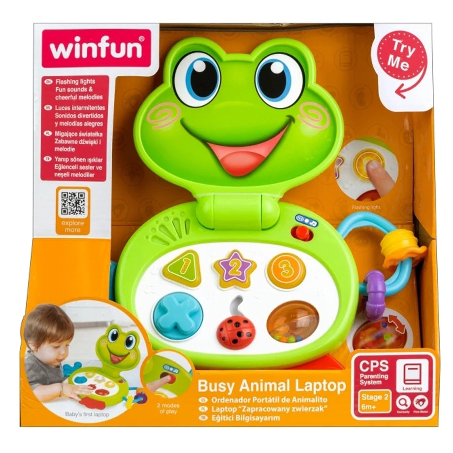 Winfun Busy Animal Laptop (Froggy)