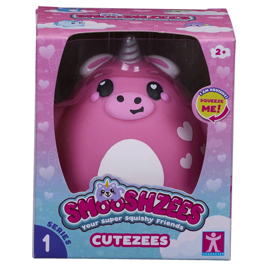Smooshzees 3.5 Inch Cutezees Unicorn Scarlet