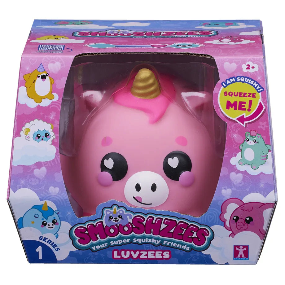 Smooshzees 4.5 Inch Luvzees Unicorn Zappy