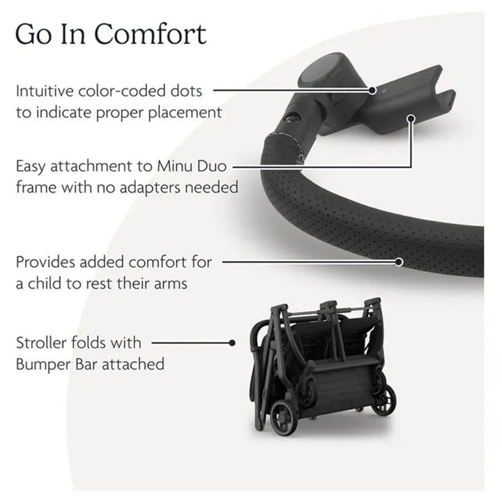 Uppababy Bumper Bar For Minu Duo (Black)