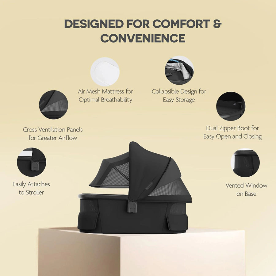 إطار Uppababy Bassinet V3 Jake Charcoal Carbon إطار Uppababy Bassinet V3 Jake Charcoal Carbon