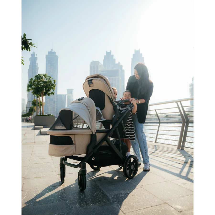 UPPAbaby Bassinet V3 - Liam - Oat Mélange UPPAbaby Bassinet V3 - Liam - Oat Mélange