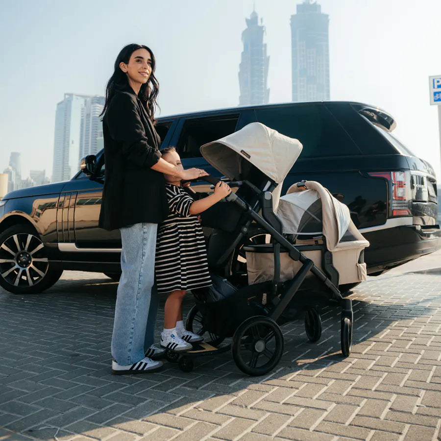 UPPAbaby Bassinet V3 - Liam - Oat Mélange UPPAbaby Bassinet V3 - Liam - Oat Mélange