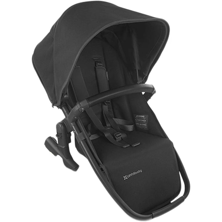 Uppababy RumbleSeat V2 Multi-Position Stroller Seat – Jake /Charcoal with Carbon Frame and Black Leather 