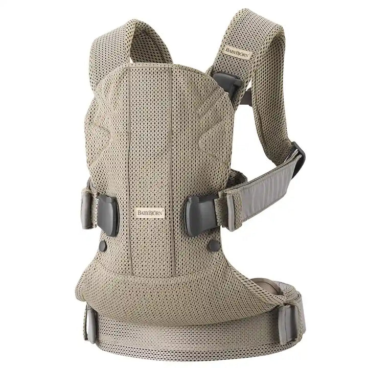 BabyBjörn Baby Carrier One Air Mesh 3D (Grey Beige) –