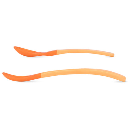 Baboo Heat Sensitive Spoons for Babies (Peachy Keen)