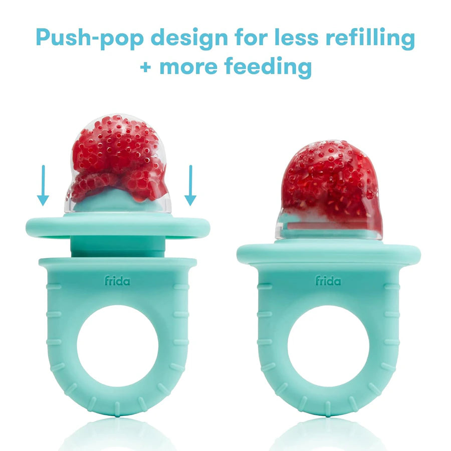 مجموعة تغذية Push Pop ذات طرف مكون من 3 قطع - لون أزرق مخضر نابض بالحياة مجموعة تغذية Push Pop ذات طرف مكون من 3 قطع - لون أزرق مخضر نابض بالحياة