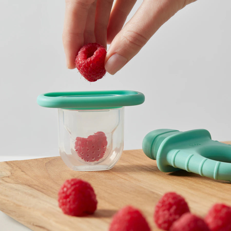 مجموعة تغذية Push Pop ذات طرف مكون من 3 قطع - لون أزرق مخضر نابض بالحياة مجموعة تغذية Push Pop ذات طرف مكون من 3 قطع - لون أزرق مخضر نابض بالحياة
