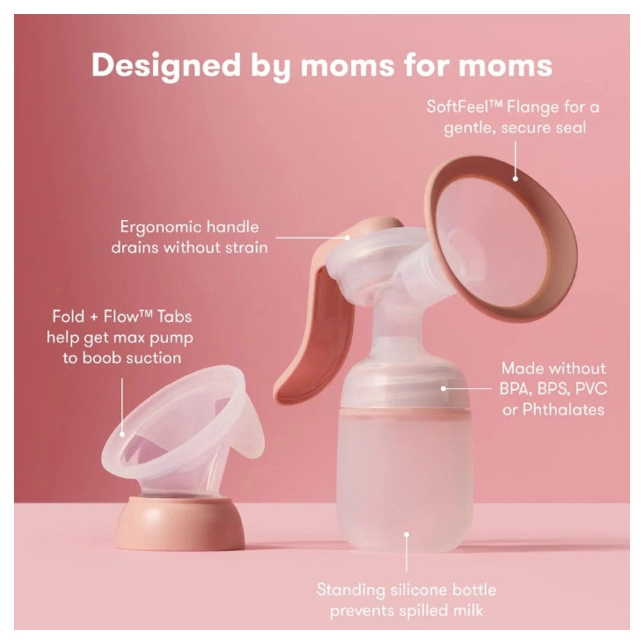 Frida Baby 2-in-1 Manual + Silicone Suction Breast Pump