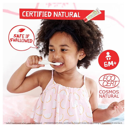 Jack N' Jill Natural Toothpaste Blueberry 50g Ecocert Naturally Certified