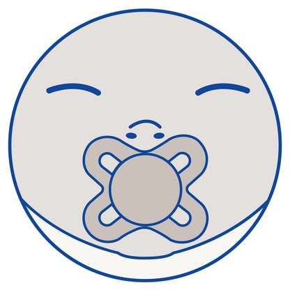 Mam Baby Original Silicone Pacifier 2-6M Pack Of 2 (Sealife Blue & Green)