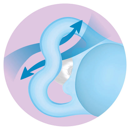 Mam Baby Supreme Silicone Pacifier 0-6M Pack Of 2 (Sealife Pink & Purple)