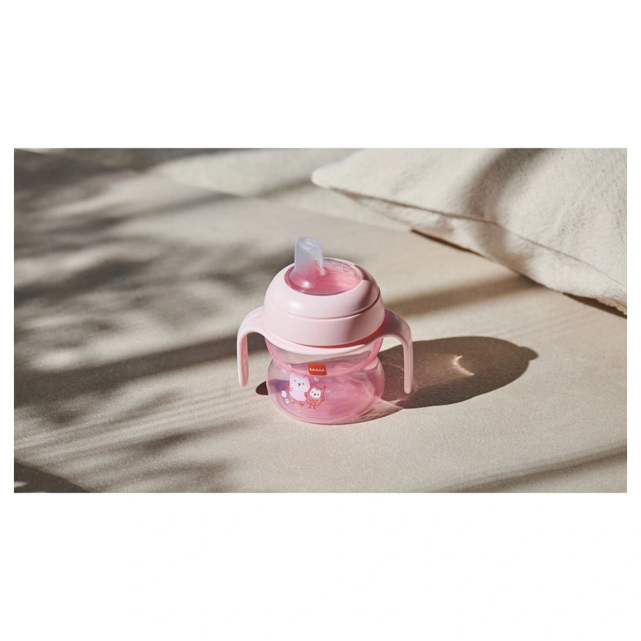 Mam Baby Starter Cup - 4M+ - 150Ml Pack Of 1 (Fores Pink)