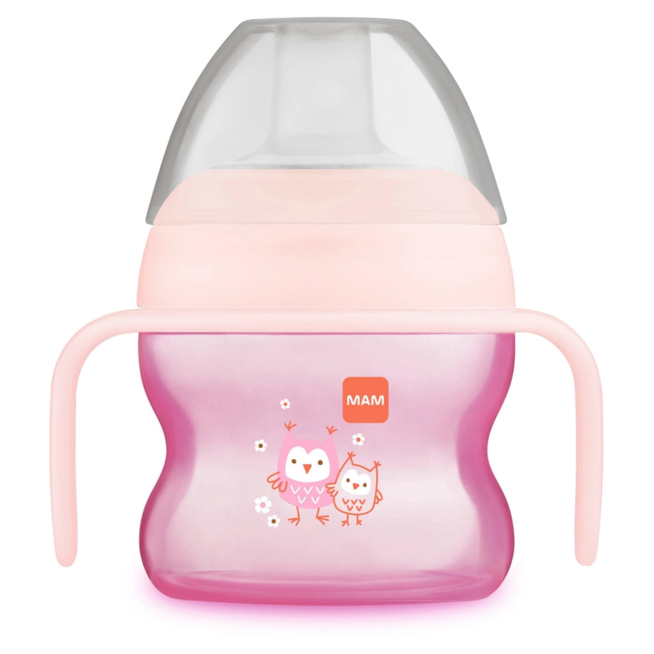 Mam Baby Starter Cup - 4M+ - 150Ml Pack Of 1 (Fores Pink)