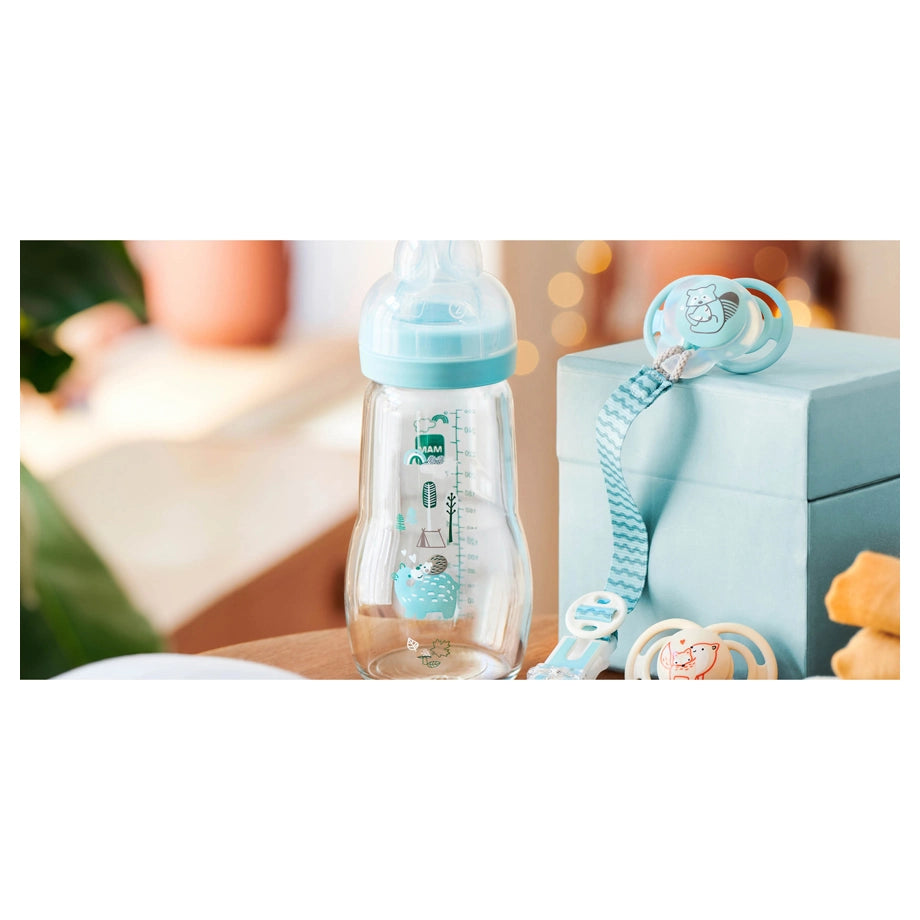 Mam Baby Clip-It! & Cover Clip - 0M+ Pack Of 2 (Sealife Green)