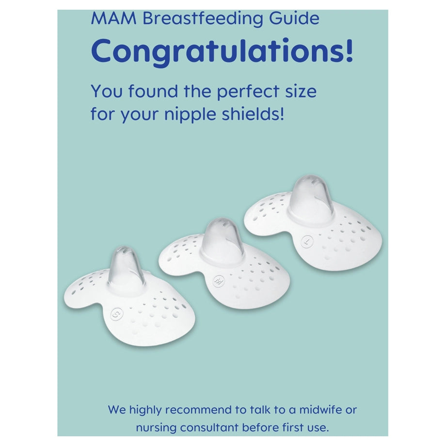 Mam Baby Nipple Shield - Size S Pack Of 3 (Clear)