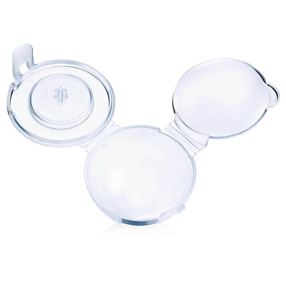 Mam Baby Feeding Spoons & Cover - 6M+ Pack Of 3 (Blue)