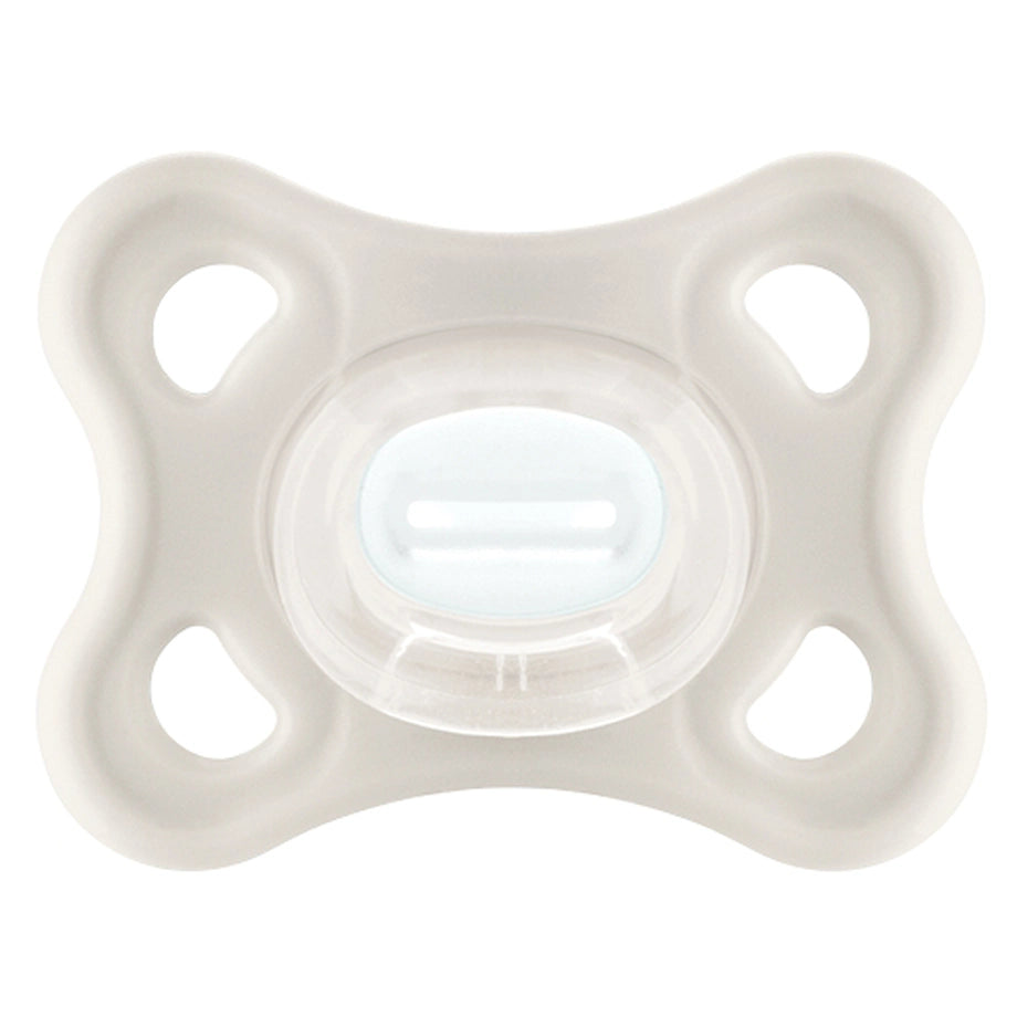 Mam Baby Comfort Silicone Pacifier 3-12M Pack Of 2 (Pink & Beige)