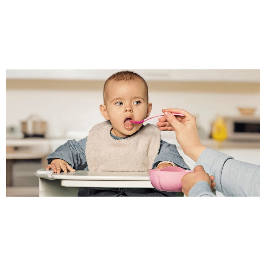 Mam Baby Cutlery Set - 6M+ Pack Of 3 (Pink)