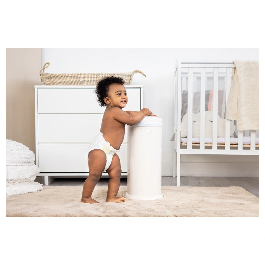 Ubbi Diaper Pail (Ivory)
