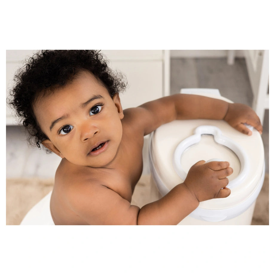Ubbi Diaper Pail (Ivory)
