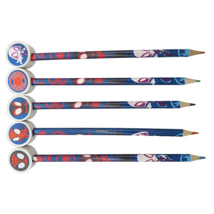 HTI Marvel Spidey Colouring Book with Pencils (Toppers)