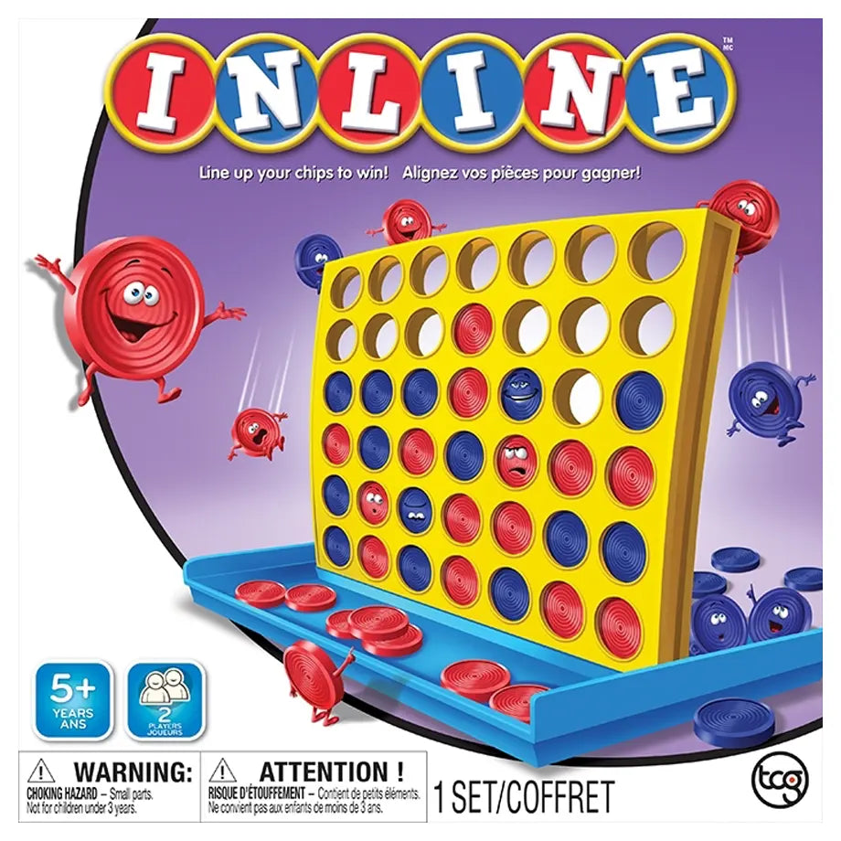 TCG Inline, the classic game of vertical strategy and quick thinking