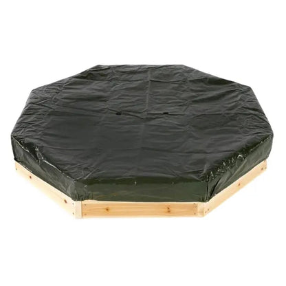 Plum Treasure Beach Wooden Sandpit-Natural