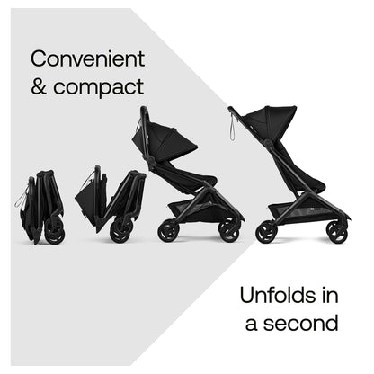 Bugaboo Butterfly 2 Complete Travel Stroller (Black/Midnight Black)