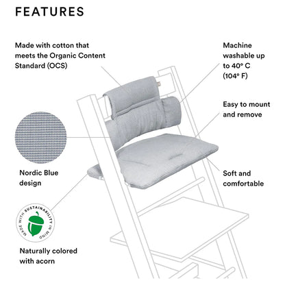 Stokke Tripp Trapp Classic Cushion (Nordic Blue)