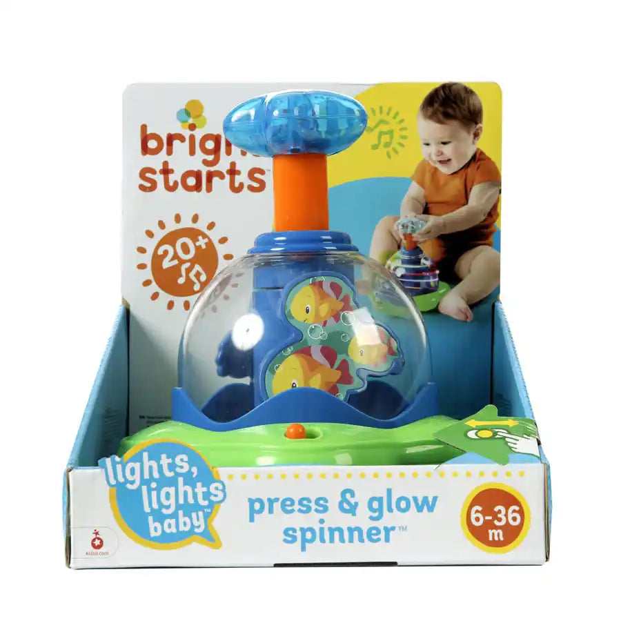 Bright Starts Press & Glow Spinner