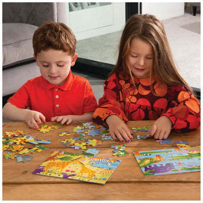 Galt 4 Puzzles In A Box Jungle