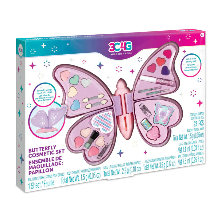 Make it Real Butterfly Cosmetic Set