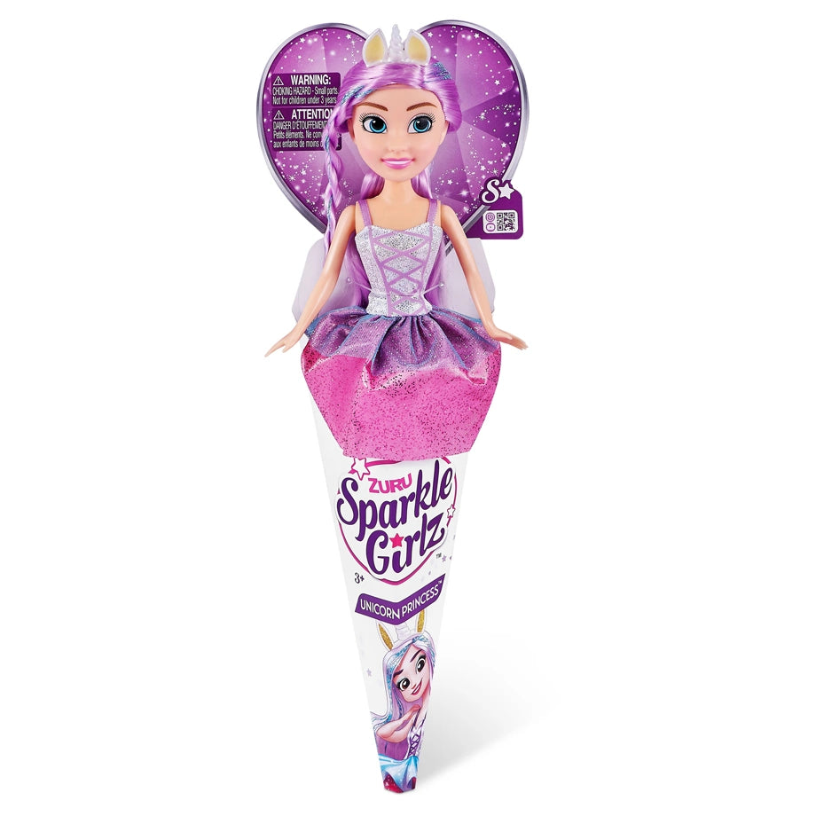 ZURU Sparkle Girlz Princess Cone Doll 10.5" 10092BQ2