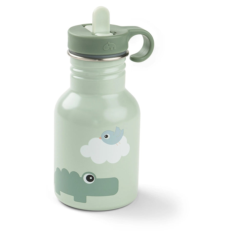 Done By Deer Metal Bottle 350 ml Playground Green (Green)