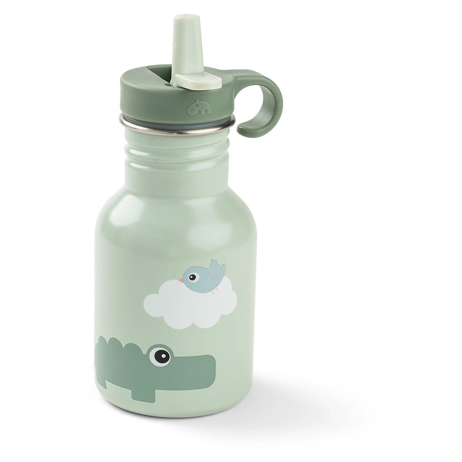 Done By Deer Metal Bottle 350 ml Playground Green (Green)