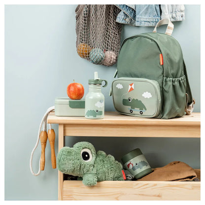 Done By Deer Metal Bottle 350 ml Playground Green (Green)